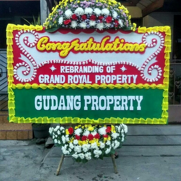 Papan Bunga Ucapan Selamat = 204