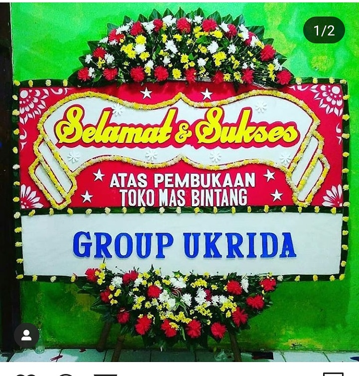 Papan Bunga Ucapan Selamat = 206