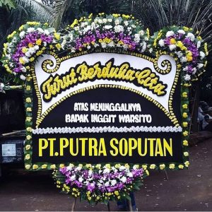 Papan Bunga Duka Cita = 207