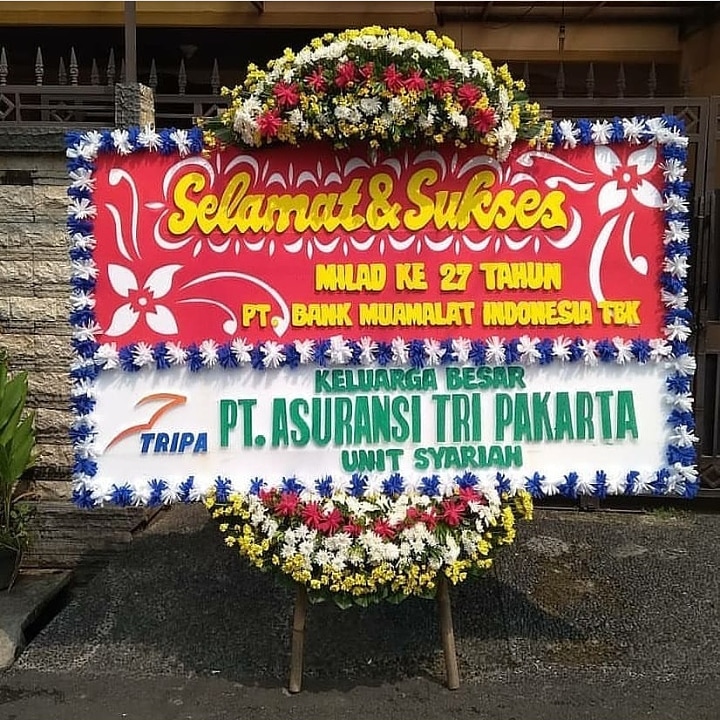 Papan Bunga Ucapan Selamat = 213