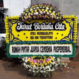 Papan Bunga Duka Cita = 234