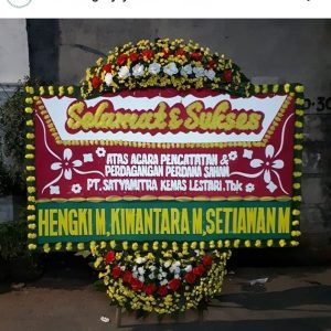 Papan Bunga Ucapan Selamat = 233
