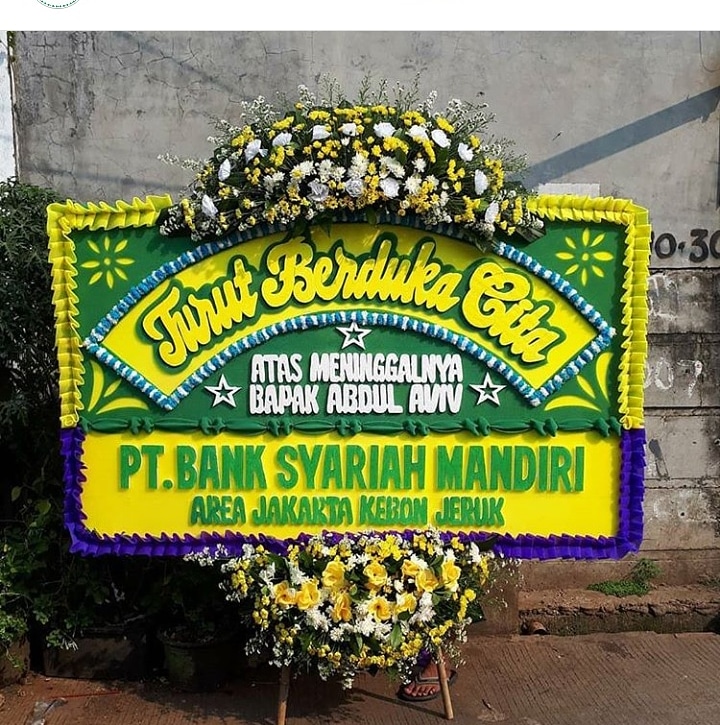 Papan Bunga Duka Cita = 232