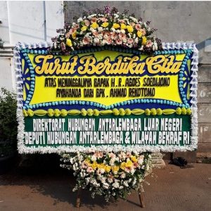Papan Bunga Duka Cita = 231