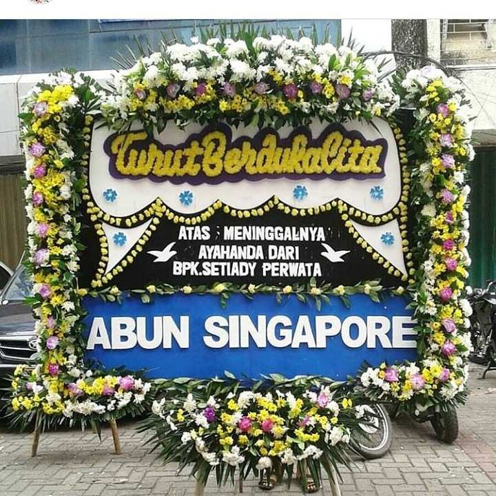 Papan Bunga Duka Cita = 226