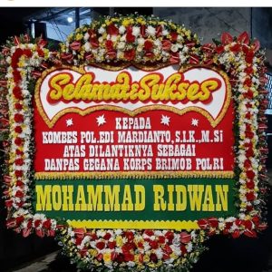 Papan Bunga Ucapan Selamat = 224