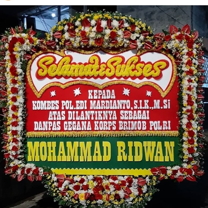 Papan Bunga Ucapan Selamat = 224