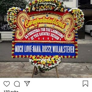 Papan Bunga Ucapan Selamat = 219